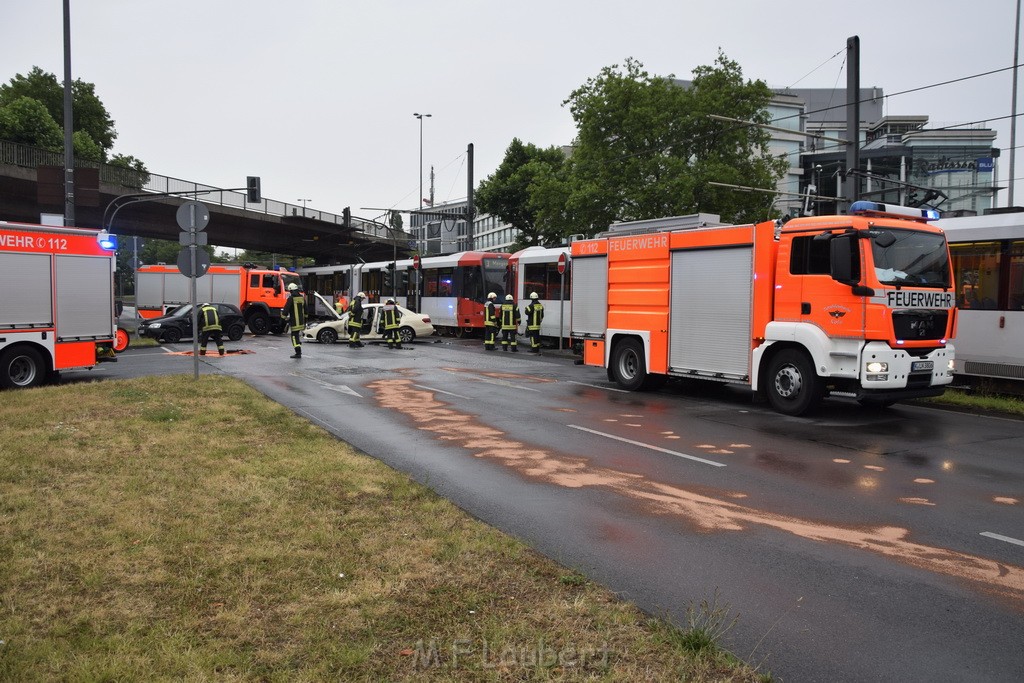 VU 3 Pkw Koeln Deutz Am Messekreisel P068.JPG - Miklos Laubert